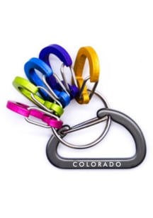 Colorado Mini Carabiner Keychain