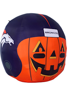Denver Broncos Orange Outdoor Inflatable Jack O' Helmet
