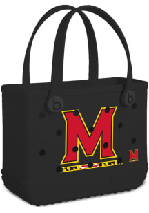 Maryland Terrapins  Small Bogg Bag Tote Bag - Black