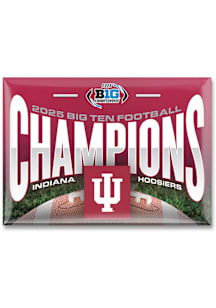 Indiana Hoosiers 2025 Big 10 Champions 2x3 Magnet