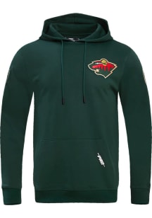 Pro Standard Minnesota Wild Mens Green Classic Fashion Hood