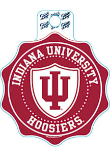 Indiana Hoosiers Zooming Stickers - Red