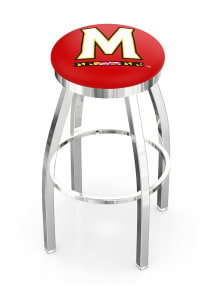 Maryland Terrapins Chrome Pub Stool
