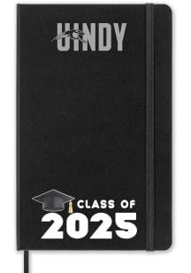 Indianapolis Greyhounds Class of 25 team logo Notebook and Folder - Black