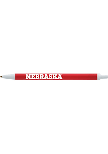 Nebraska Cornhuskers Bic Click Stick Pen - Red