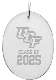 UCF Knights Class of 2025 Oval Ornament - White