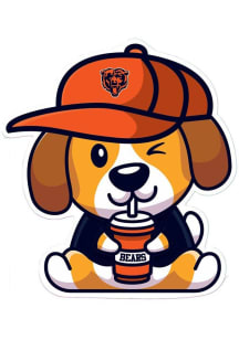 Chicago Bears 3in Dog Stickers