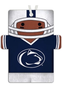 Blue Penn State Nittany Lions Football Player Ornament