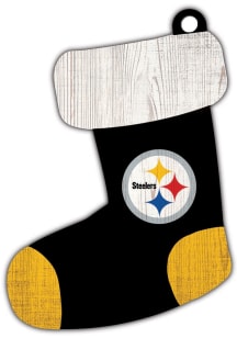 Pittsburgh Steelers Stocking Ornament - Black