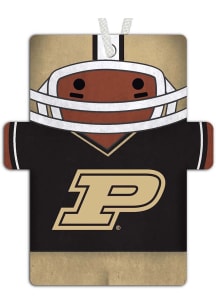 Gold Purdue Boilermakers Football Player Ornament