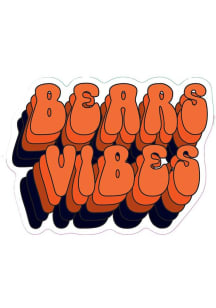 Chicago Bears 3in Team Vibes Stickers