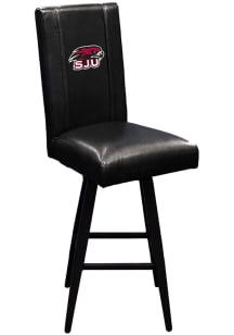 Saint Josephs Hawks Swivel Pub Stool - Black