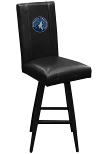 Minnesota Timberwolves Swivel Pub Stool - Black