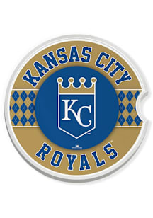 Kansas City Royals Argyle Car Coaster - Blue