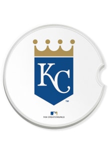 Kansas City Royals Team Logo Car Coaster - Blue
