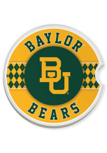 Baylor Bears Argyle Car Coaster - Green