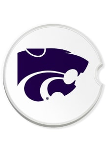 Purple K-State Wildcats Team Logo Car Coaster