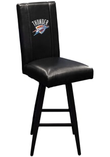 Oklahoma City Thunder Swivel Pub Stool - Black
