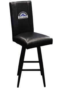 Colorado Rockies Swivel Pub Stool - Black