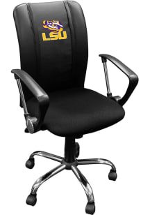 LSU Tigers Curve Desk Chair