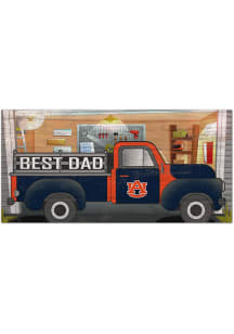 Auburn Tigers Best Dad Truck Sign