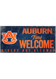 Auburn Tigers Fans Welcome 6x12 Sign
