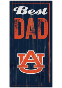 Auburn Tigers Best Dad Sign