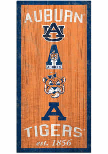 Auburn Tigers Heritage 6x12 Sign