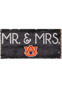 Auburn Tigers Mr and Mrs Sign