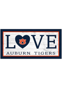 Auburn Tigers Love 6x12 Sign