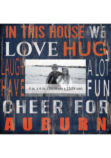 Auburn Tigers In This House 10x10 Picture Frame