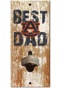 Auburn Tigers Best Dad Bottle Opener Sign