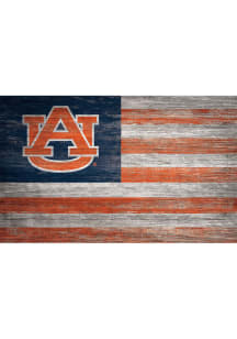 Auburn Tigers Distressed Flag Picture Frame