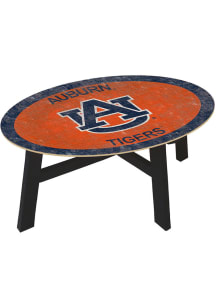 Auburn Tigers Team Color Logo Orange Coffee Table