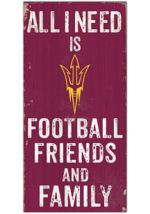Arizona State Sun Devils Football Friends and Family Sign