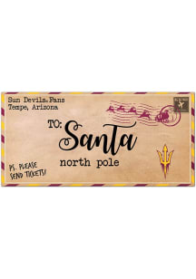 Arizona State Sun Devils To Santa Decor