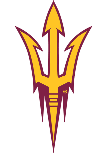 Arizona State Sun Devils Team Logo 8 Inch Cutout Sign