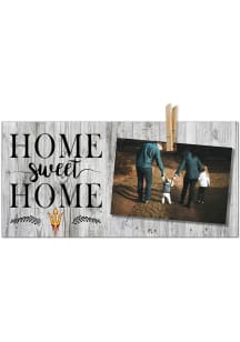 Arizona State Sun Devils Home Sweet Home Clothespin Picture Frame