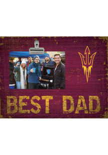 Arizona State Sun Devils Best Dad Clip Picture Frame