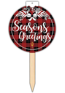 Arizona State Sun Devils Seasons Greetings Sign