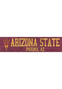 Arizona State Sun Devils 6x24 Sign