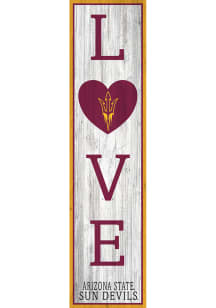Arizona State Sun Devils 24 Inch Love Leaner Sign