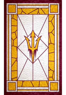 Arizona State Sun Devils Stained Glass Sign