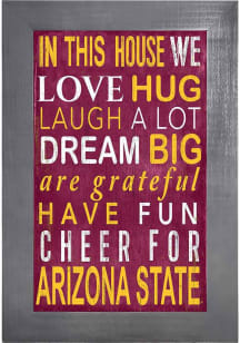 Arizona State Sun Devils In This House Picture Frame