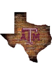 Texas A&M Aggies 12 Mini Roadmap State Sign Sign