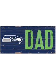 Seattle Seahawks DAD Sign