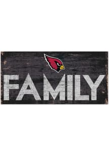 Arizona Cardinals Family 6x12 Sign