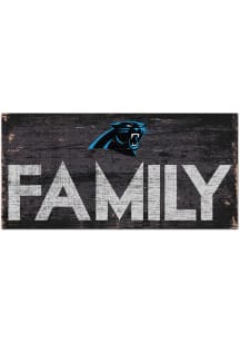 Carolina Panthers Family 6x12 Sign