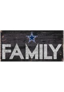 Dallas Cowboys Family 6x12 Sign
