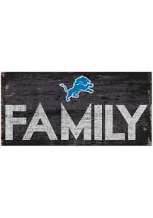 Detroit Lions Family 6x12 Sign